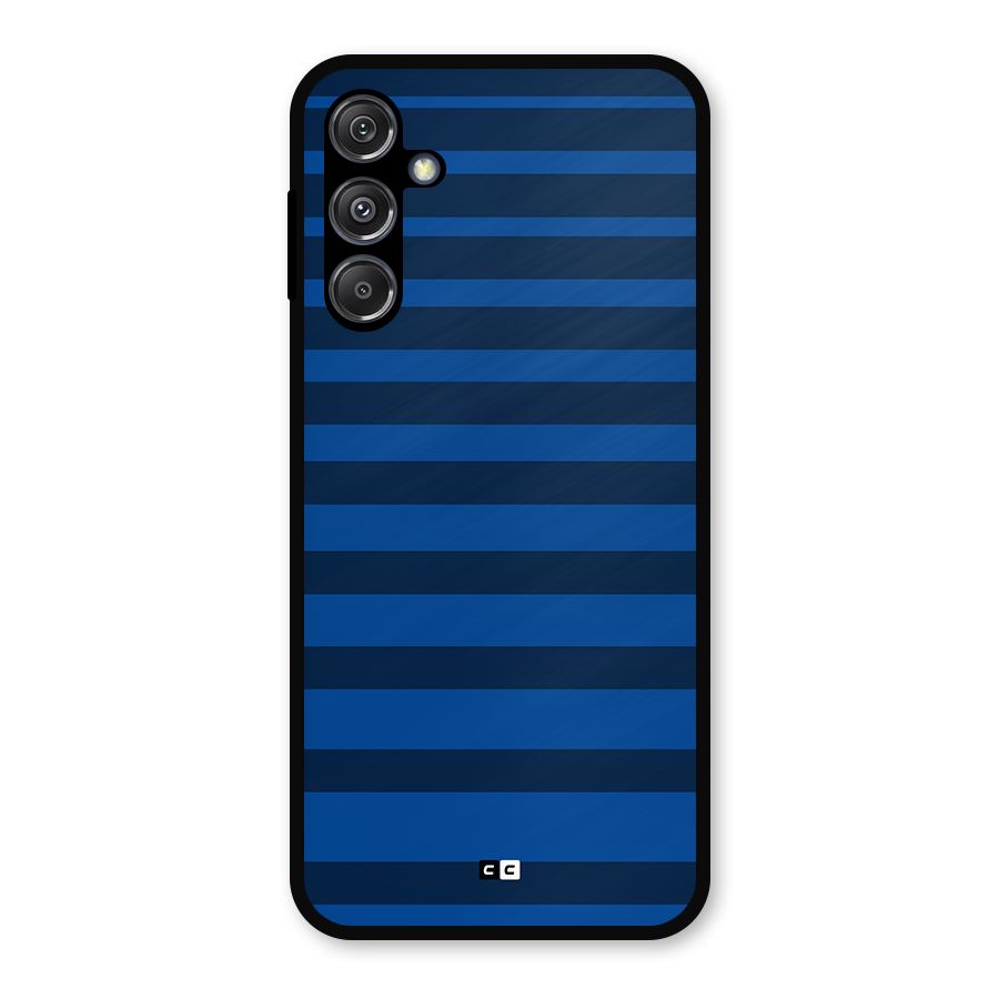 Chelsea Stripes Metal Back Case for Galaxy M34 5G