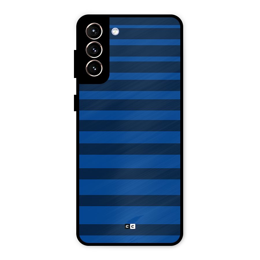 Chelsea Stripes Metal Back Case for Galaxy S21 Plus