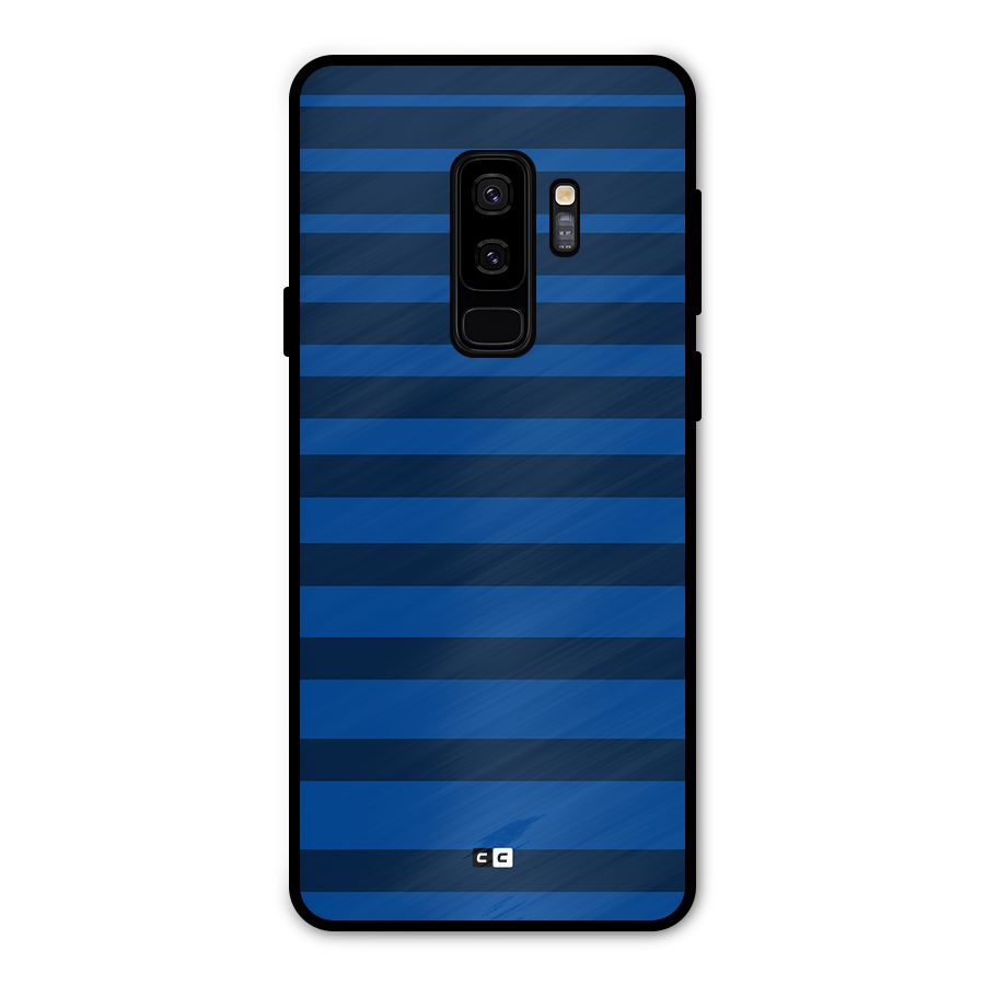Chelsea Stripes Metal Back Case for Galaxy S9 Plus