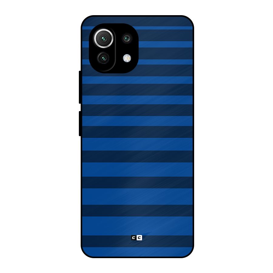 Chelsea Stripes Metal Back Case for Mi 11 Lite NE 5G