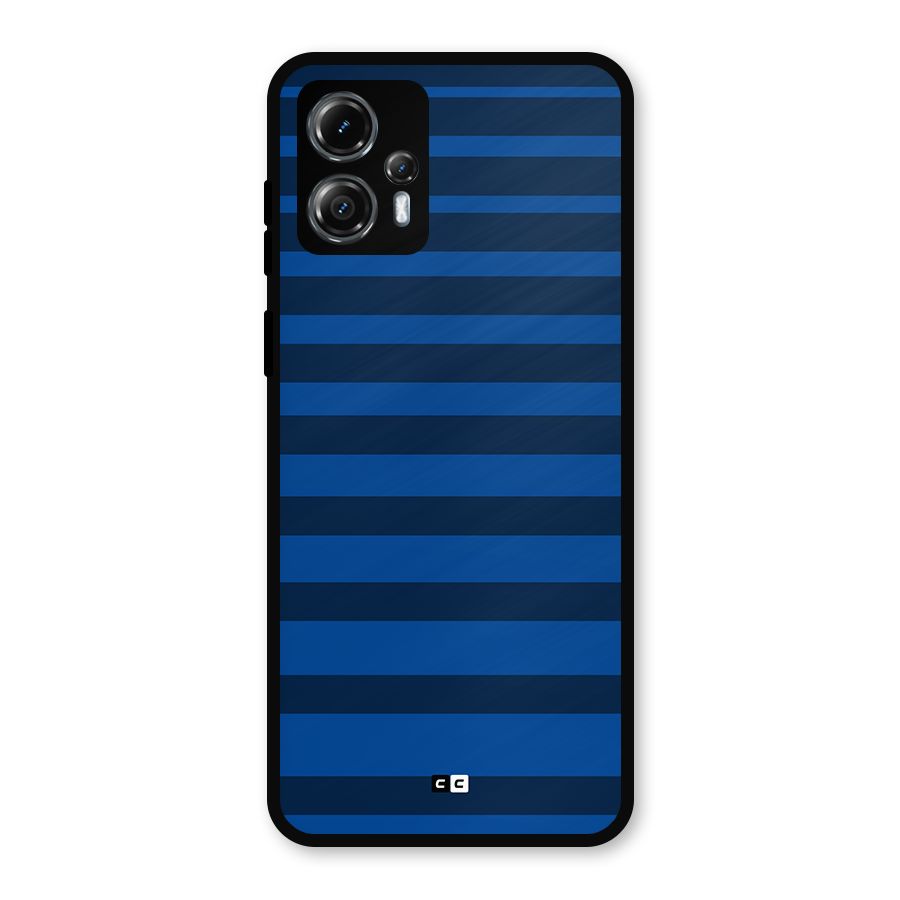Chelsea Stripes Metal Back Case for Moto G13