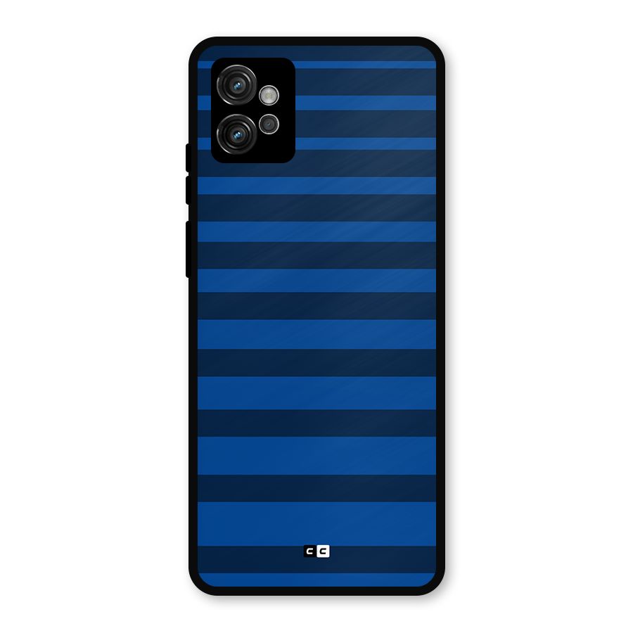Chelsea Stripes Metal Back Case for Moto G32