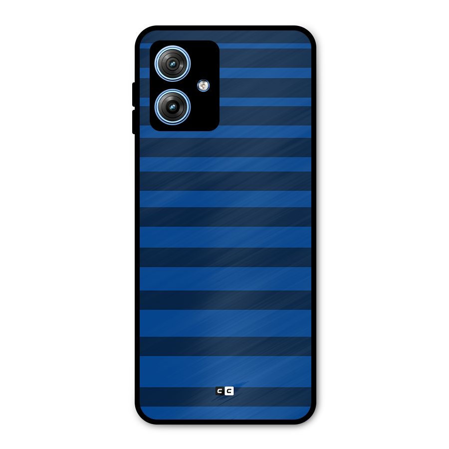 Chelsea Stripes Metal Back Case for Moto G54