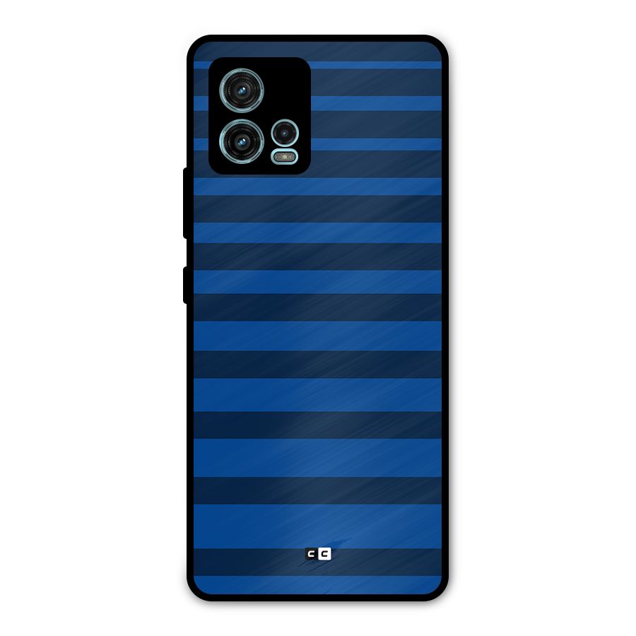 Chelsea Stripes Metal Back Case for Moto G72