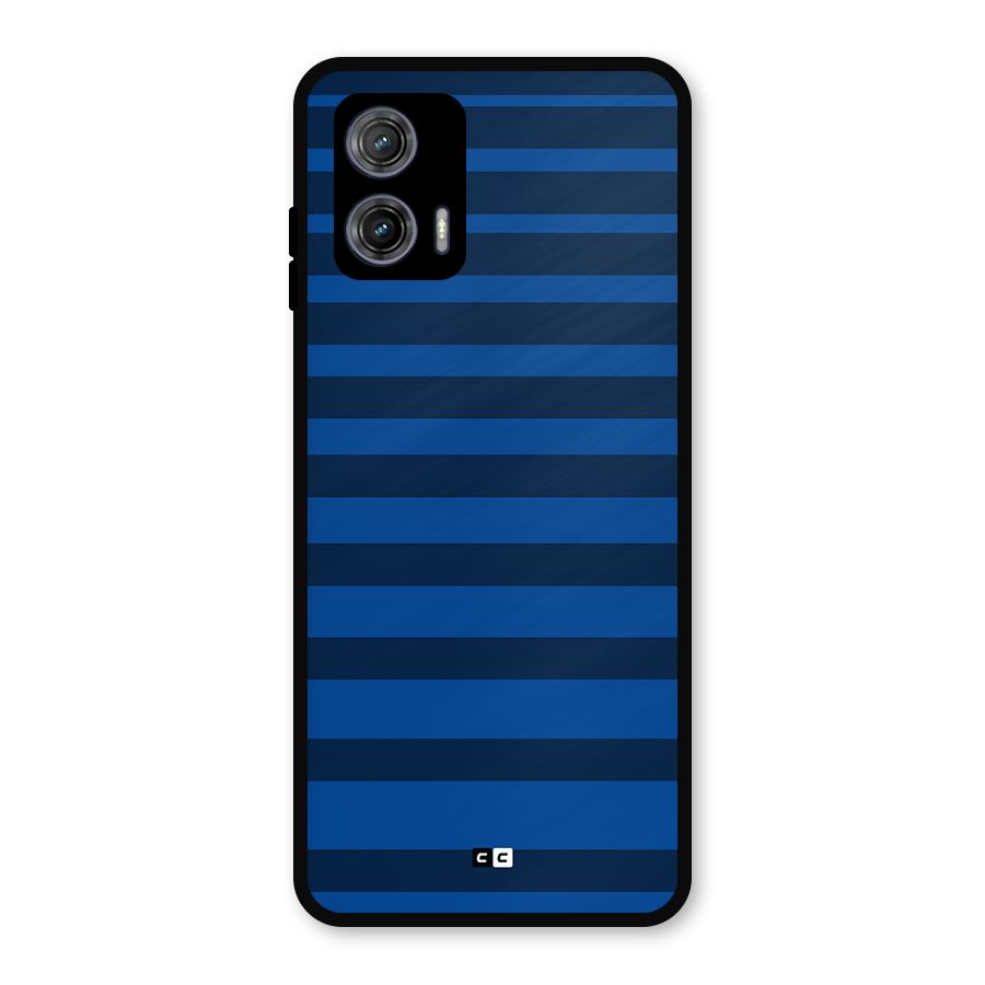 Chelsea Stripes Metal Back Case for Moto G73
