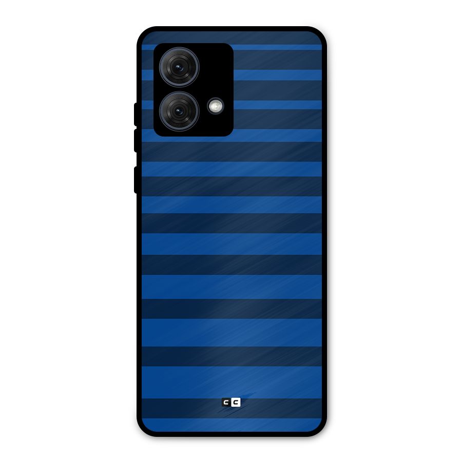 Chelsea Stripes Metal Back Case for Moto G84