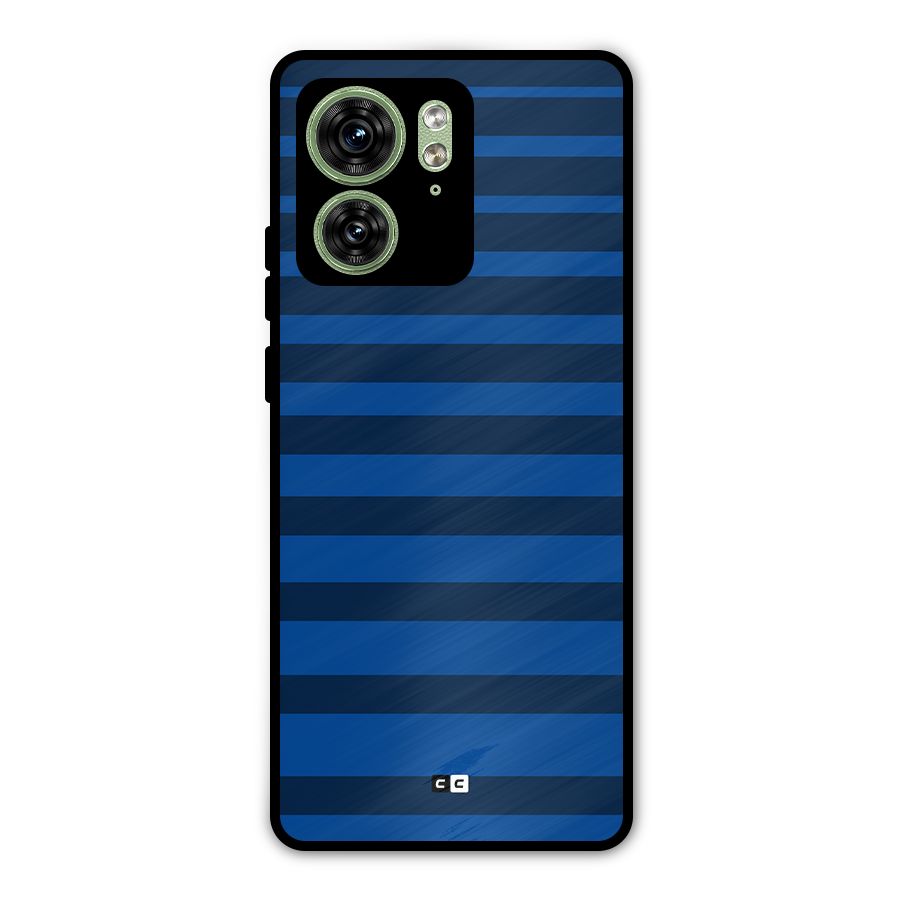 Chelsea Stripes Metal Back Case for Motorola Edge 40 5G