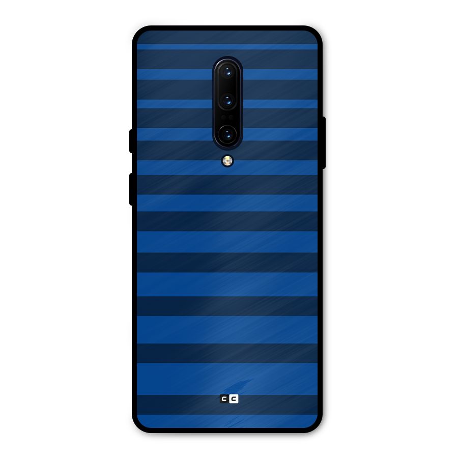 Chelsea Stripes Metal Back Case for OnePlus 7 Pro