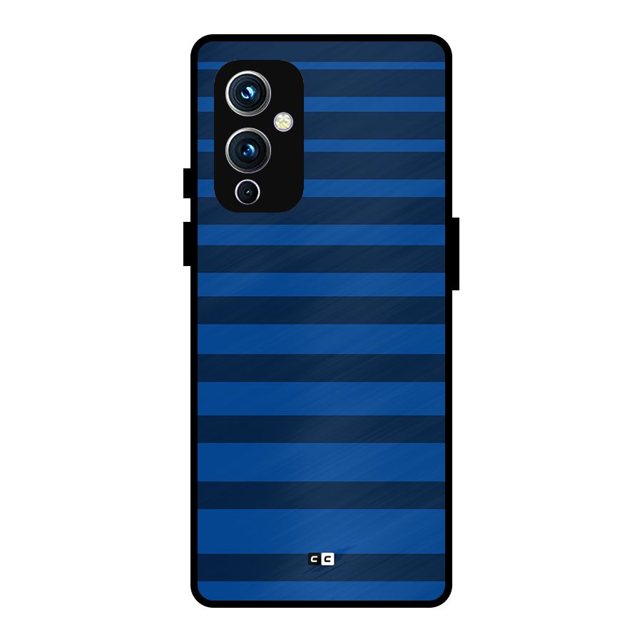 Chelsea Stripes Metal Back Case for OnePlus 9
