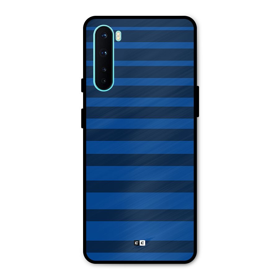 Chelsea Stripes Metal Back Case for OnePlus Nord
