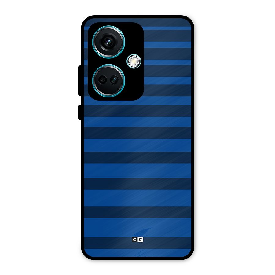 Chelsea Stripes Metal Back Case for OnePlus Nord CE 3 5G