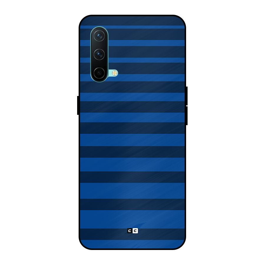 Chelsea Stripes Metal Back Case for OnePlus Nord CE 5G