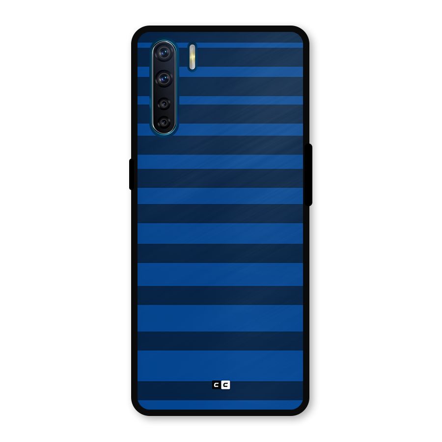 Chelsea Stripes Metal Back Case for Oppo F15