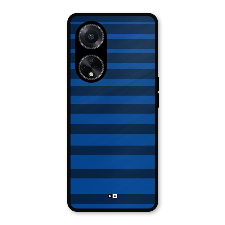 Chelsea Stripes Metal Back Case for Oppo F23