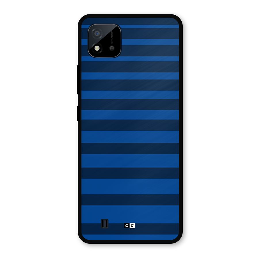 Chelsea Stripes Metal Back Case for Realme C11 2021