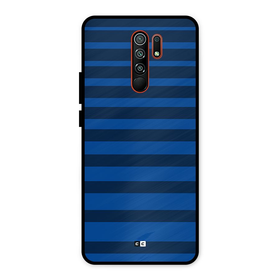 Chelsea Stripes Metal Back Case for Redmi 9 Prime