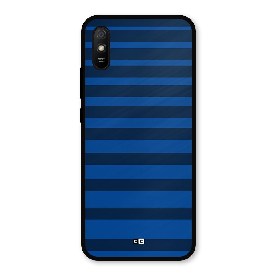 Chelsea Stripes Metal Back Case for Redmi 9a