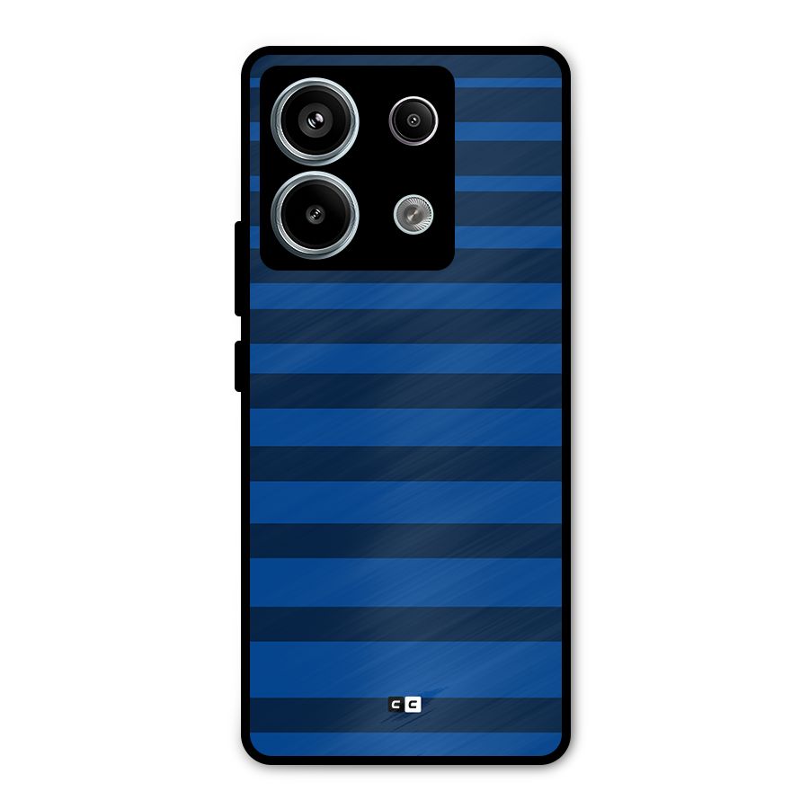 Chelsea Stripes Metal Back Case for Redmi Note 13 Pro 5G