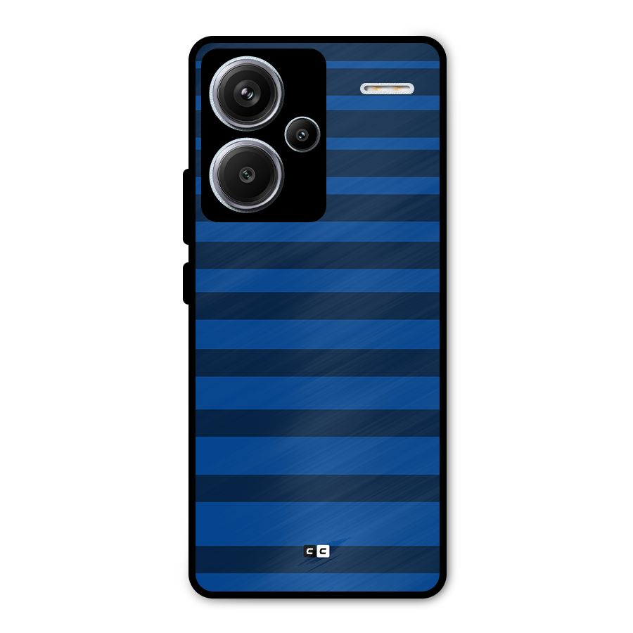 Chelsea Stripes Metal Back Case for Redmi Note 13 Pro Plus