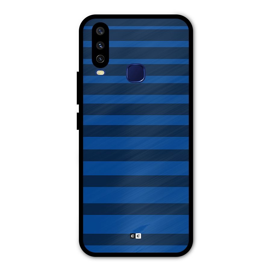 Chelsea Stripes Metal Back Case for Vivo U10