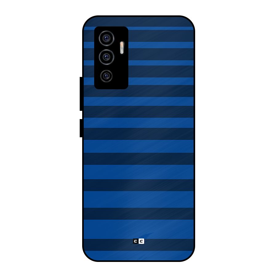 Chelsea Stripes Metal Back Case for Vivo V23e