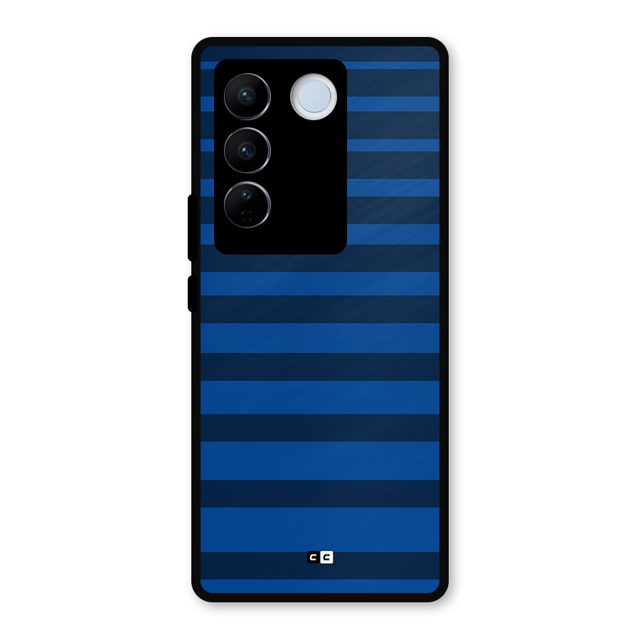 Chelsea Stripes Metal Back Case for Vivo V27