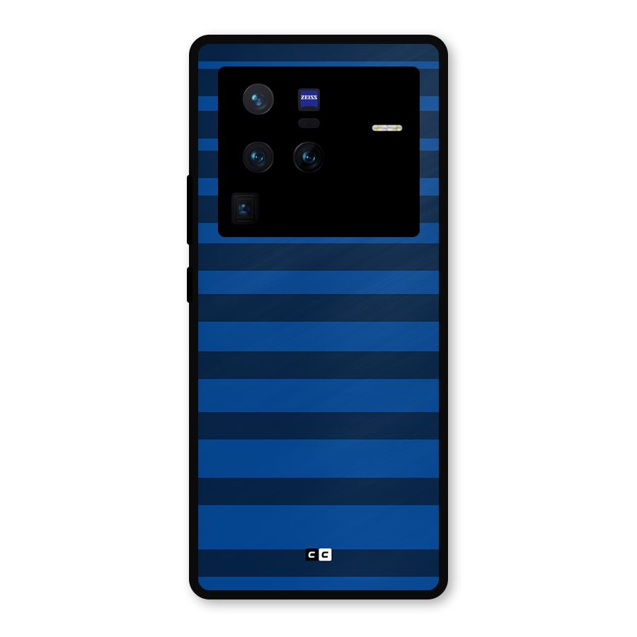 Chelsea Stripes Metal Back Case for Vivo X80 Pro