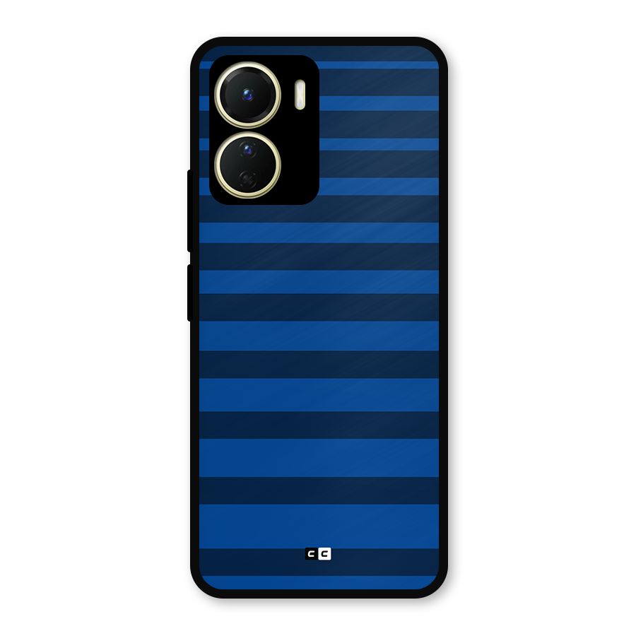 Chelsea Stripes Metal Back Case for Vivo Y16