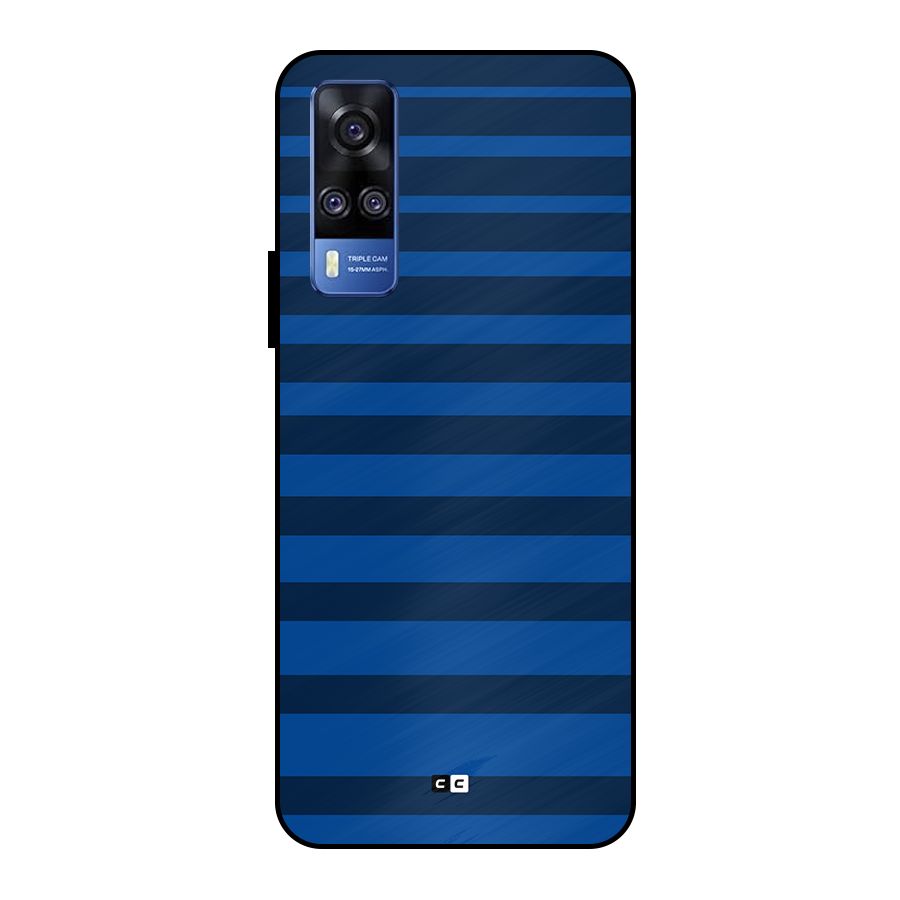 Chelsea Stripes Metal Back Case for Vivo Y51