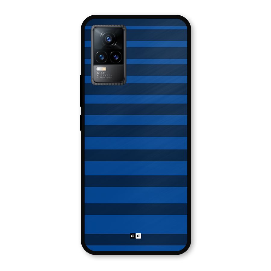Chelsea Stripes Metal Back Case for Vivo Y73