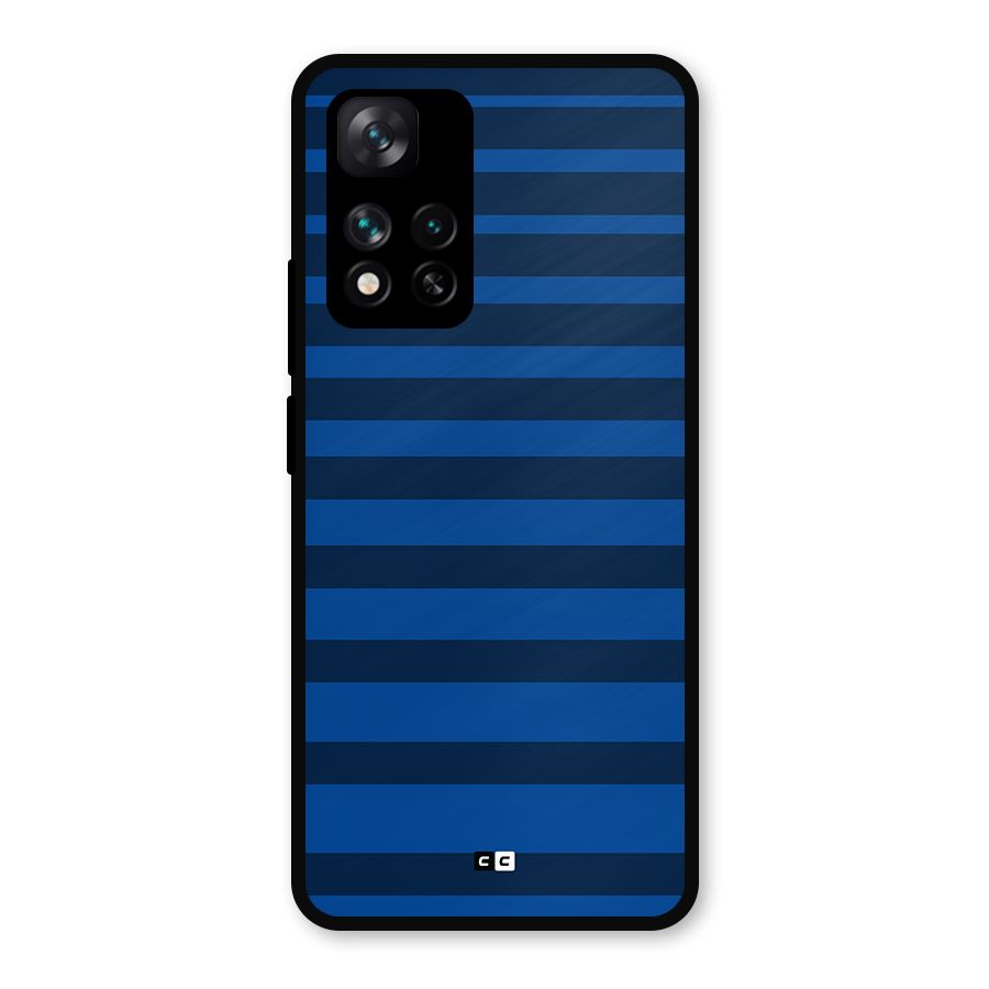 Chelsea Stripes Metal Back Case for Xiaomi 11i 5G