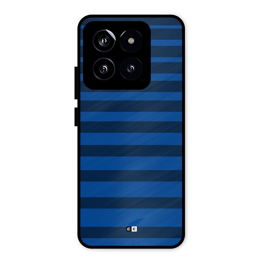Chelsea Stripes Metal Back Case for Xiaomi 14