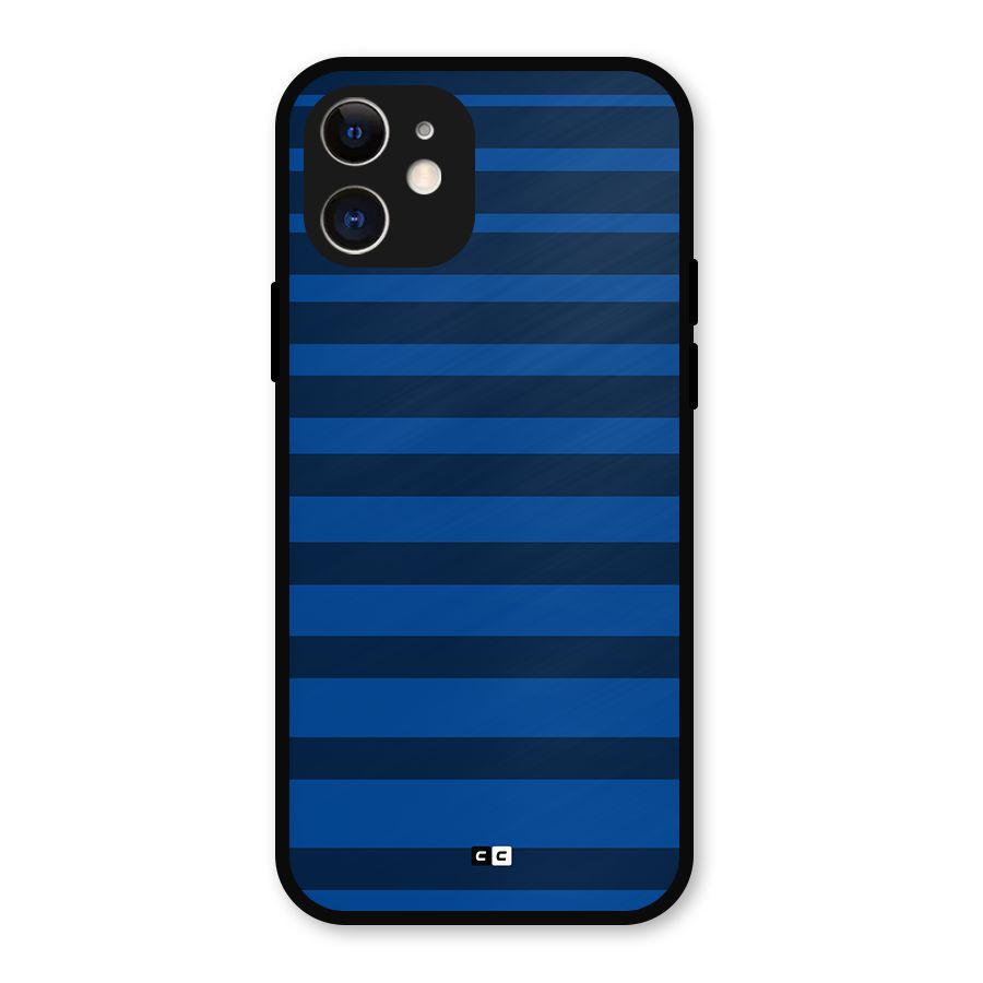 Chelsea Stripes Metal Back Case for iPhone 12