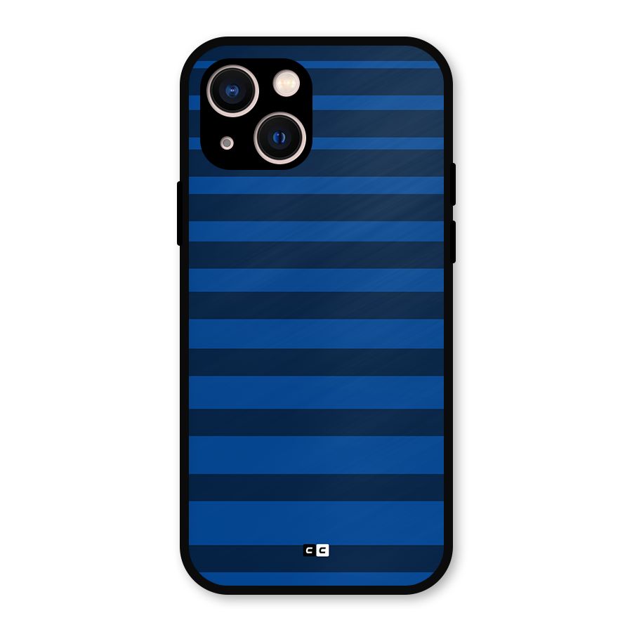 Chelsea Stripes Metal Back Case for iPhone 13