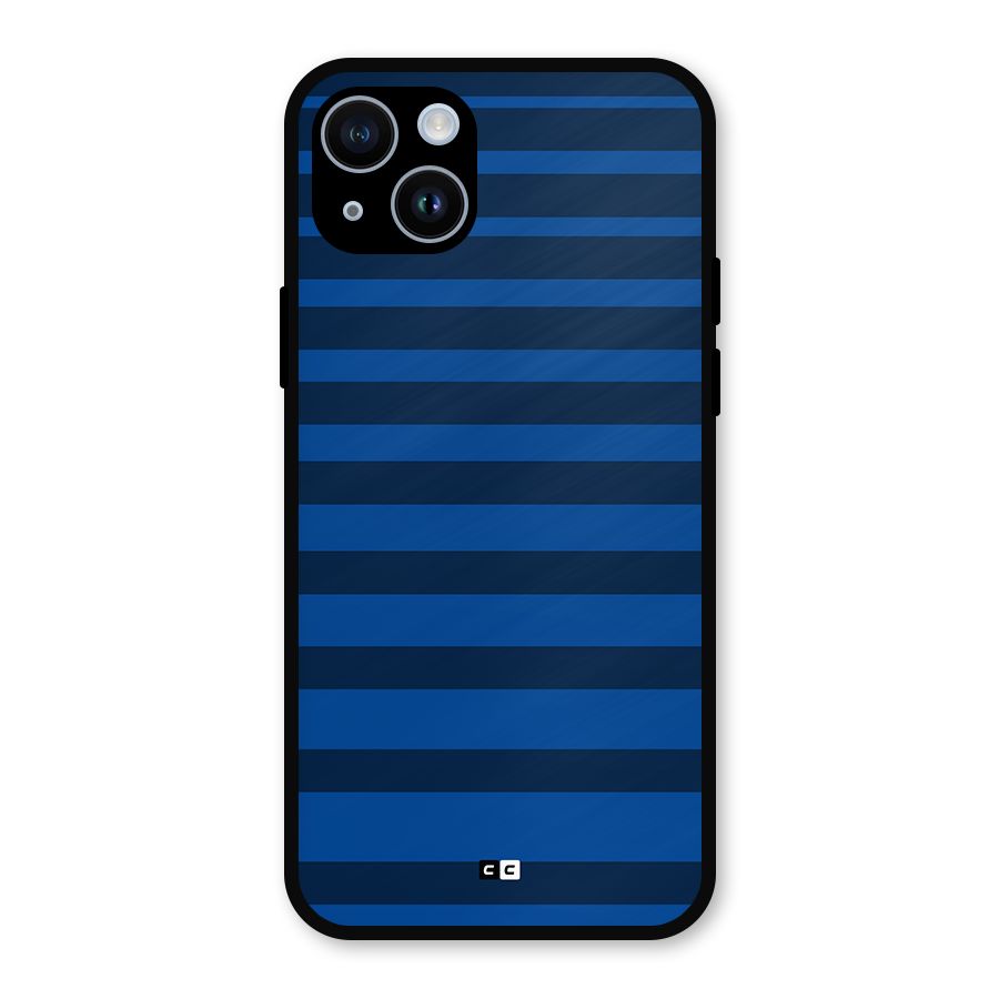 Chelsea Stripes Metal Back Case for iPhone 14