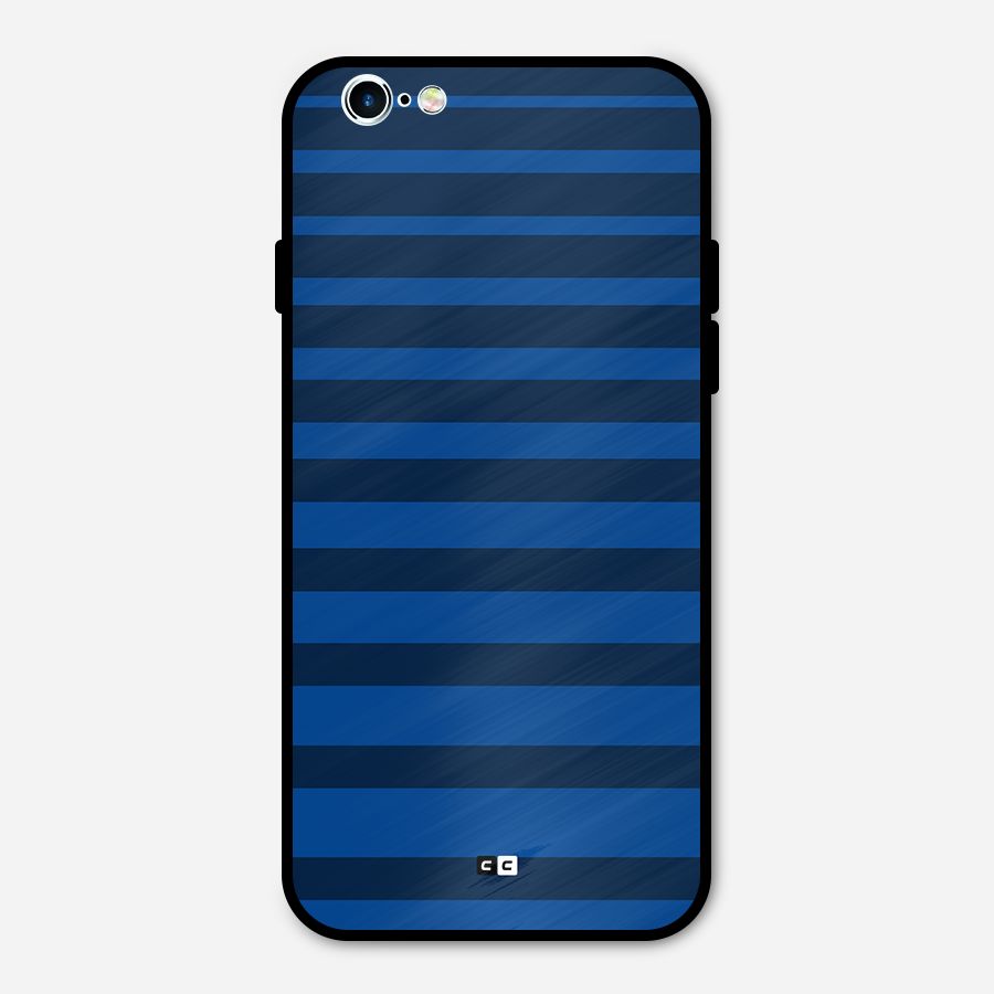 Chelsea Stripes Metal Back Case for iPhone 6 6s