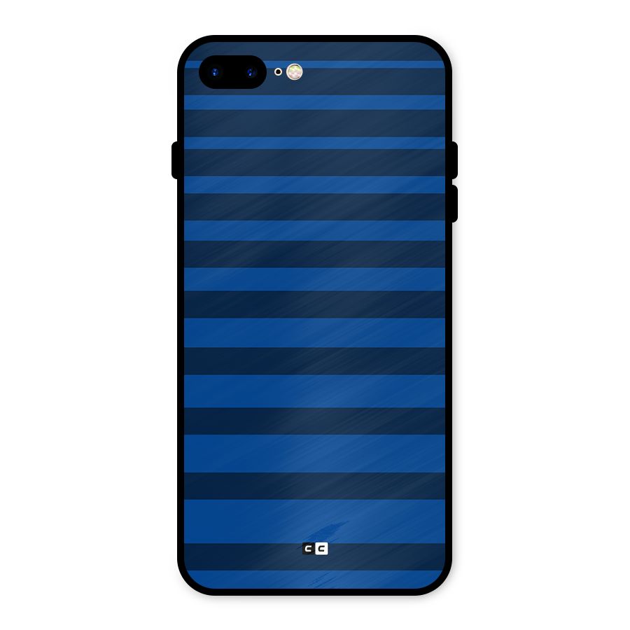 Chelsea Stripes Metal Back Case for iPhone 8 Plus