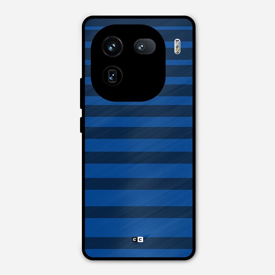Chelsea Stripes Metal Back Case for iQOO 12