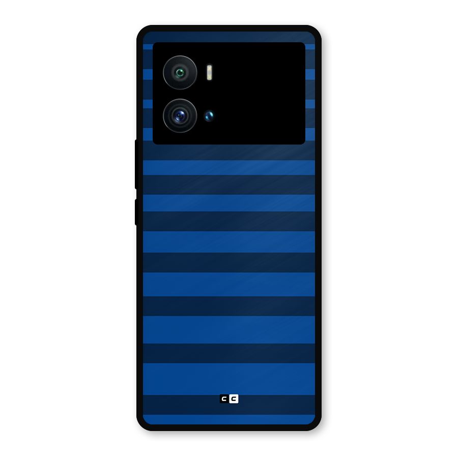 Chelsea Stripes Metal Back Case for iQOO 9 Pro