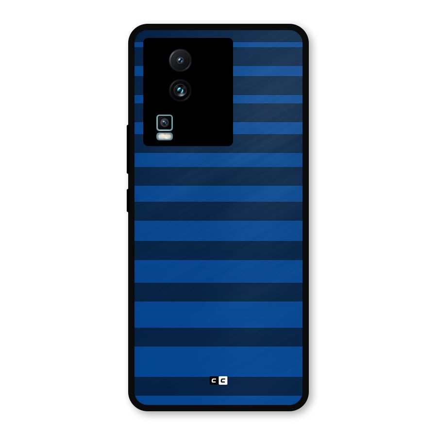 Chelsea Stripes Metal Back Case for iQOO Neo 7 Pro