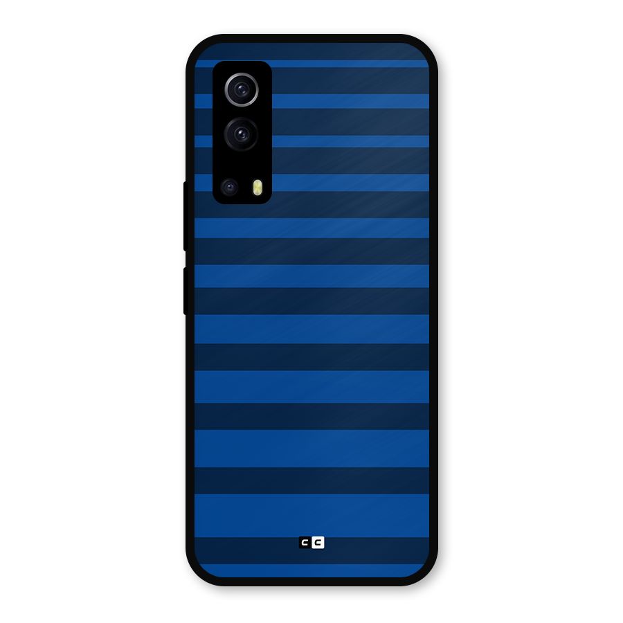 Chelsea Stripes Metal Back Case for iQOO Z3