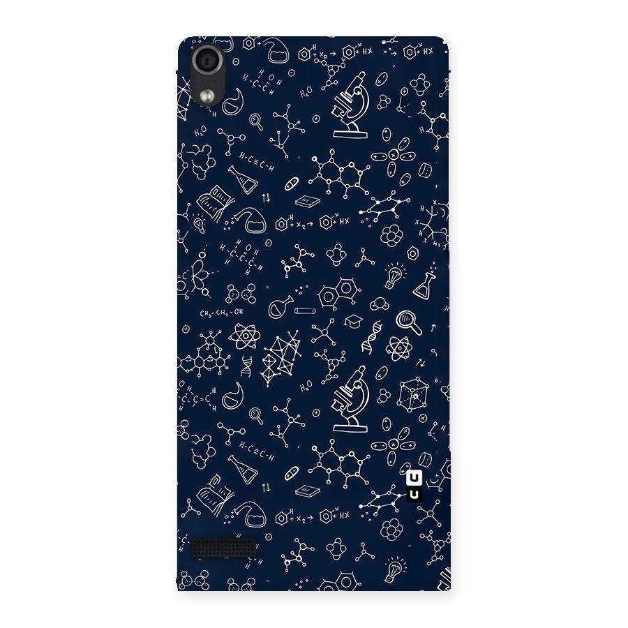 Chemistry Doodle Art Back Case for Ascend P6