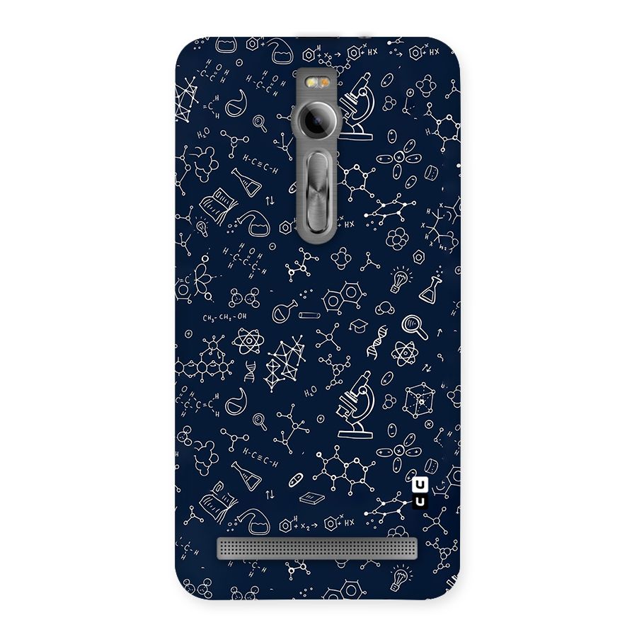 Chemistry Doodle Art Back Case for Asus Zenfone 2