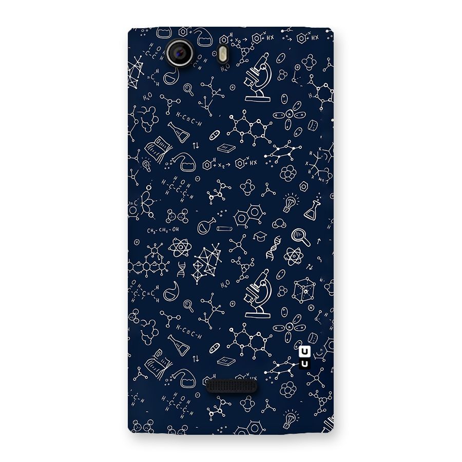 Chemistry Doodle Art Back Case for Canvas Nitro 2 E311