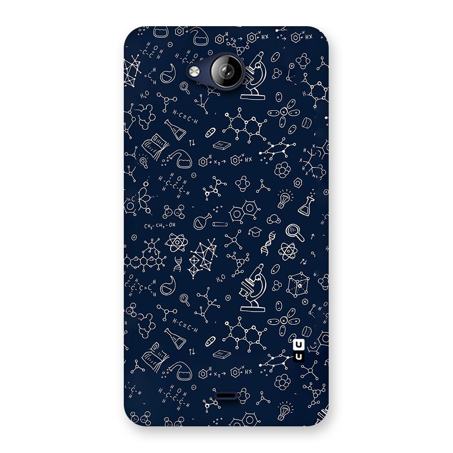 Chemistry Doodle Art Back Case for Canvas Play Q355