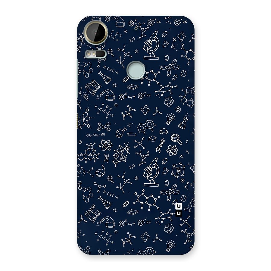 Chemistry Doodle Art Back Case for Desire 10 Pro