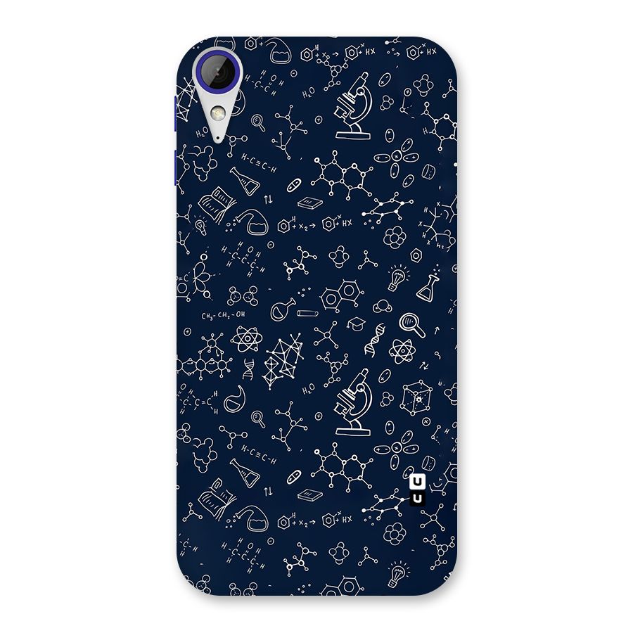 Chemistry Doodle Art Back Case for Desire 830