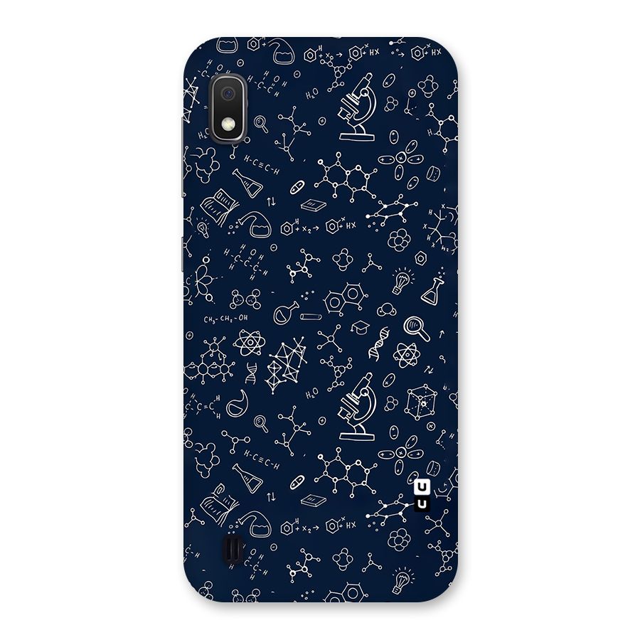Chemistry Doodle Art Back Case for Galaxy A10