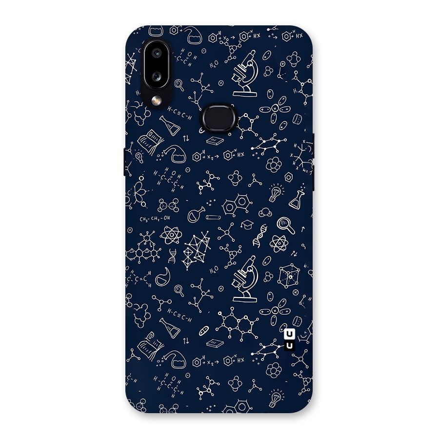 Chemistry Doodle Art Back Case for Galaxy A10s
