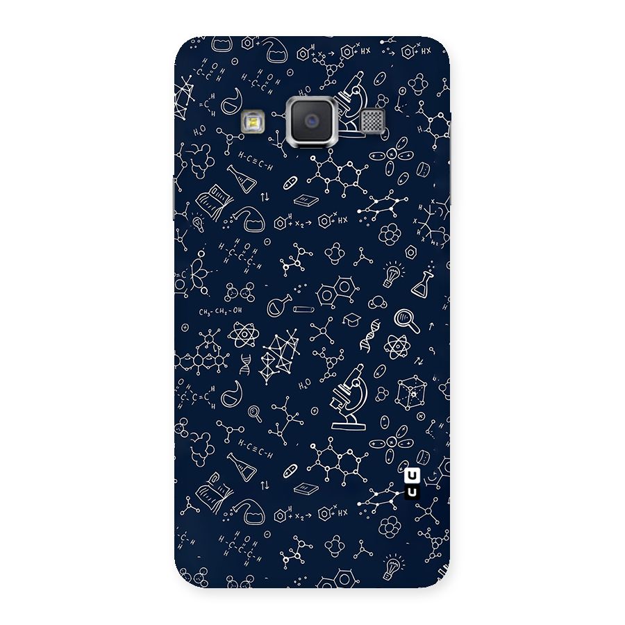 Chemistry Doodle Art Back Case for Galaxy A3